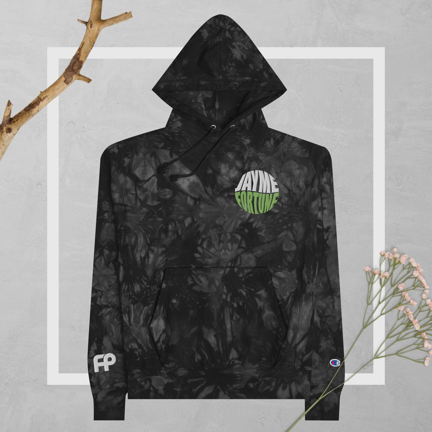 JF X FP CHAMPION COLLAB (UNISEX TIE-DYE HOODIE)