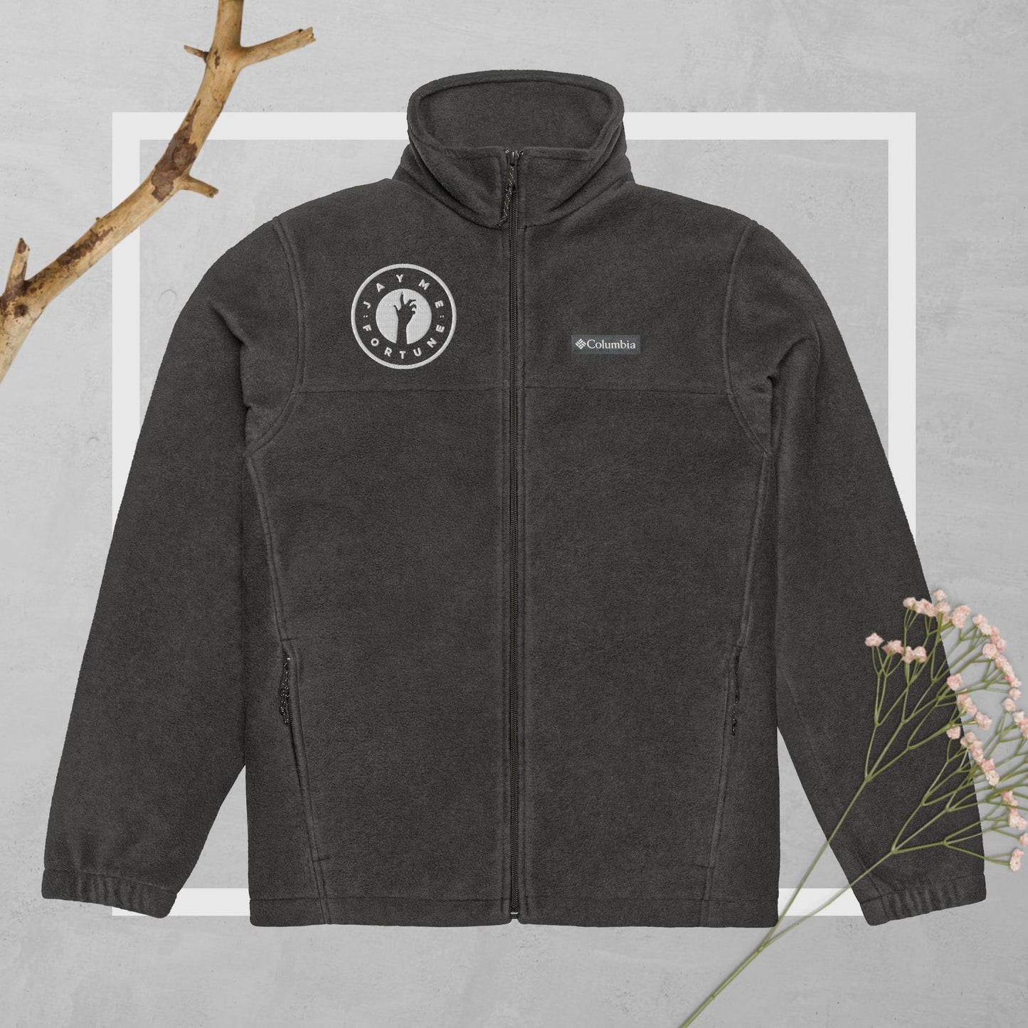 JF EST. 2019 (UNISEX COLUMBIA FLEECE JACKET)