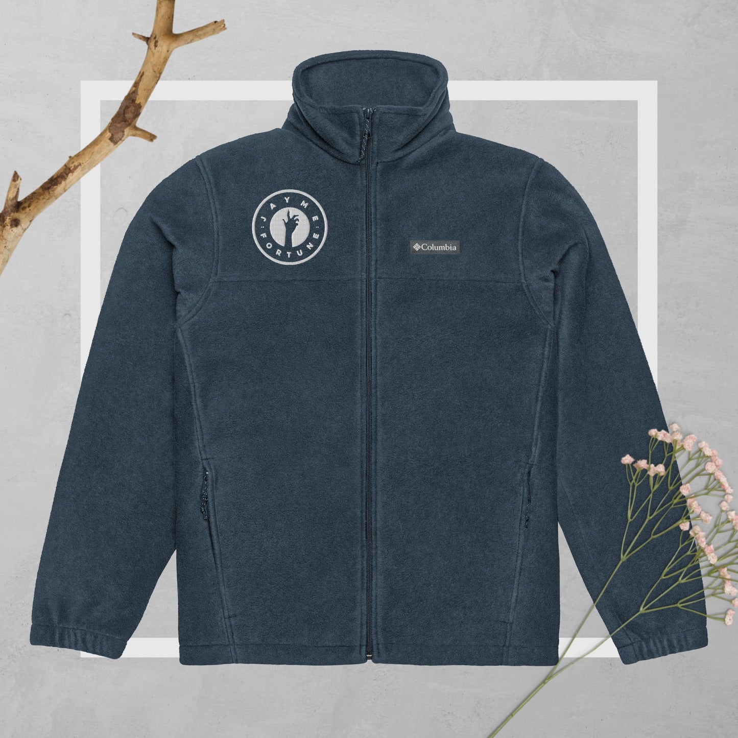 JF EST. 2019 (UNISEX COLUMBIA FLEECE JACKET)